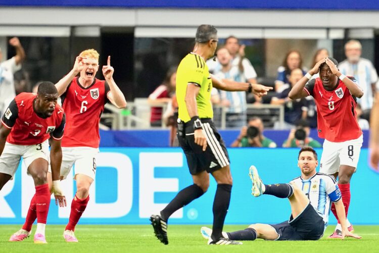 Messi’s record-breaking goals lift Argentina past Austria